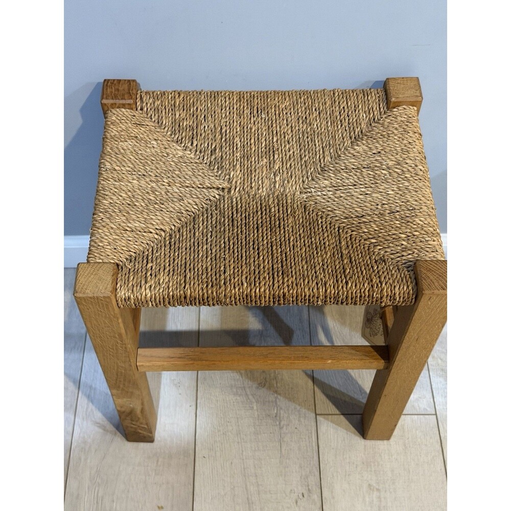 Vintage New Hand-Made Artisan Wood Stool One Of A Kind